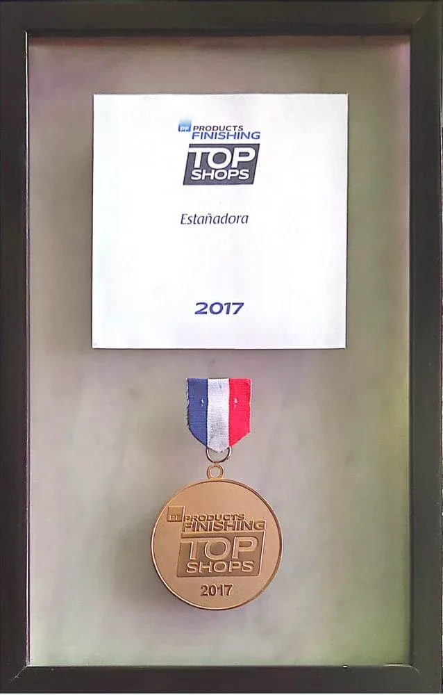 Products Finishing Top Shop medal, 2017