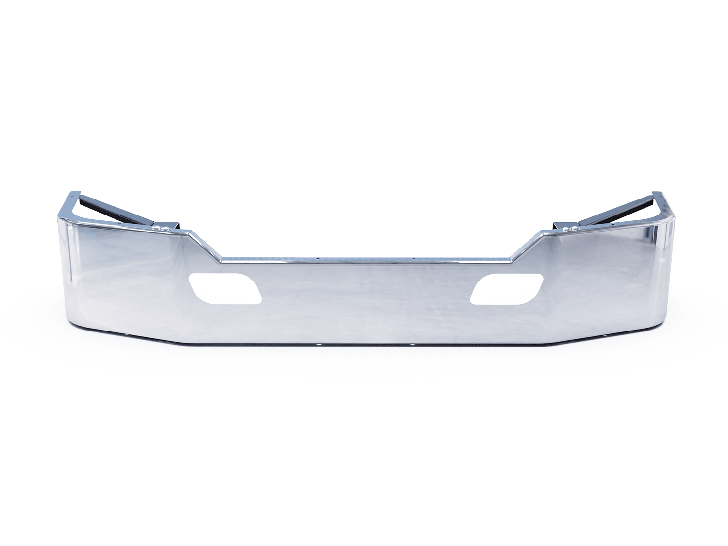 Chrome bumper for Kenworth T680 (2008–2017) Galhor Bumper