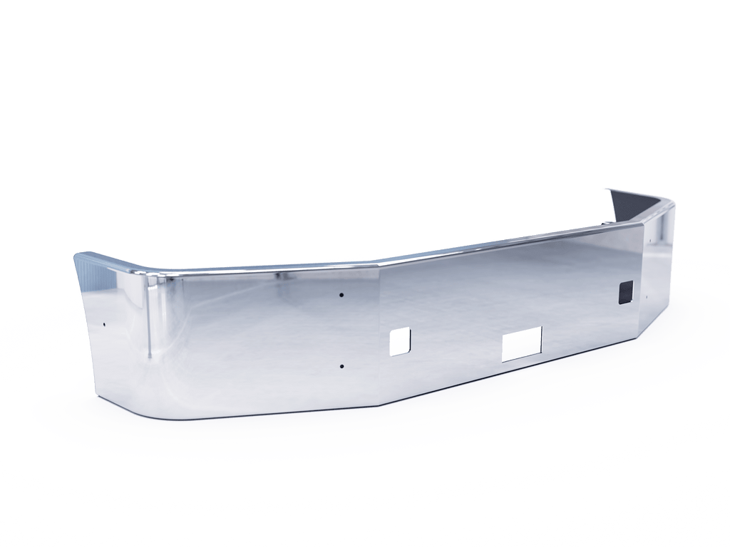 Chrome bumper for Peterbilt 386 (2002–2014) Galhor Bumper