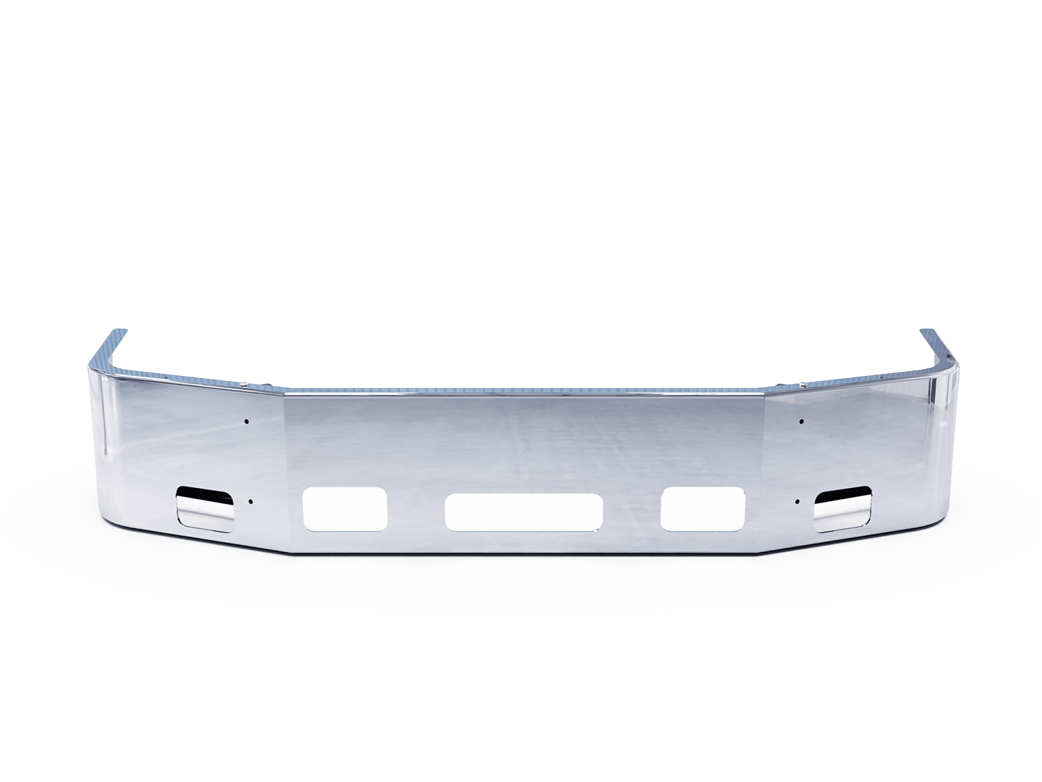 Chrome bumper for Peterbilt 387 (2002–2007) Galhor Bumper